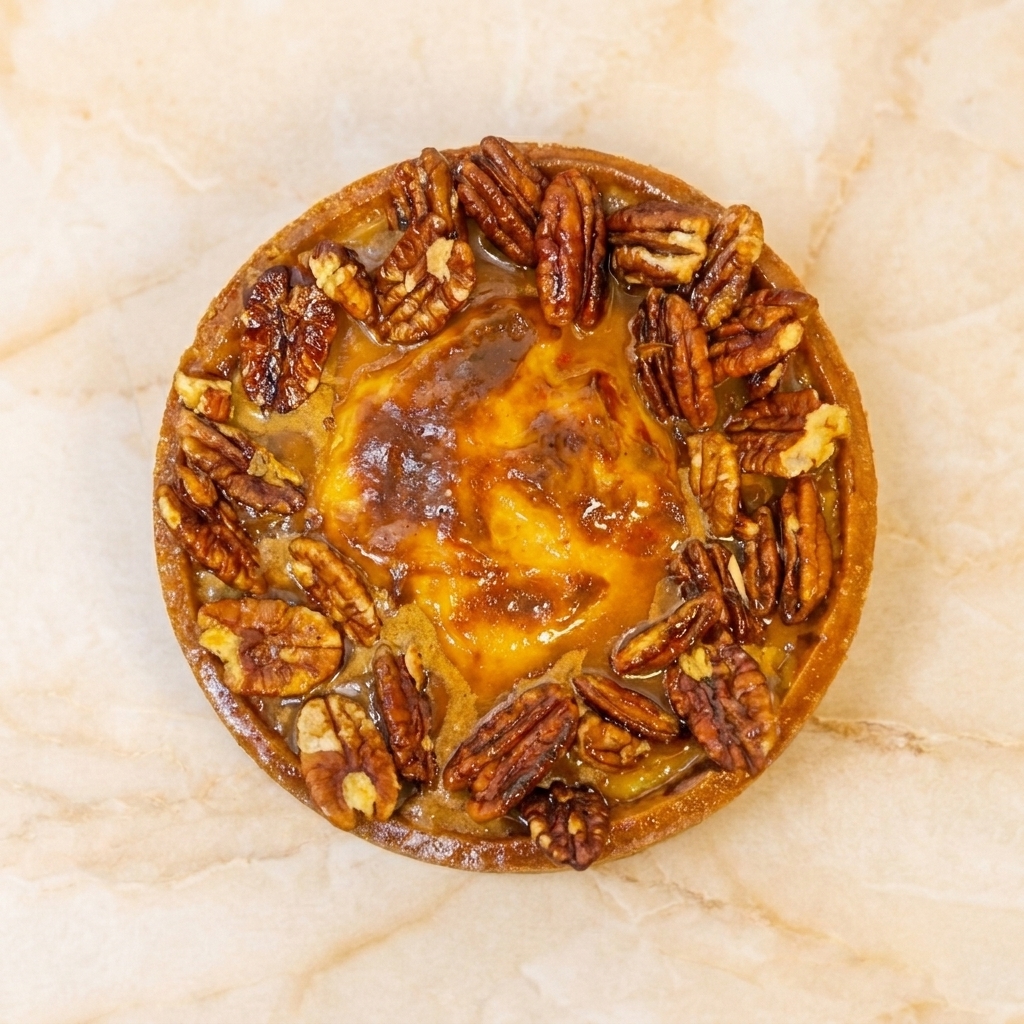 Flan strié vanille et pécan (photo 1)